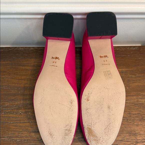 COACH Ava Ballet Pump in Dragonfruit - Picture 11 of 16
